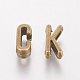 Tibetan Style Antique Bronze Plated Alloy Letter Slide Charms PALLOY-WH0065-43AB-NF-2