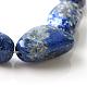Lapis lazuli perles synthétiques brins G-R356-12-3