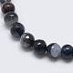 Natural Agate Crystal Beads Strands G-L084-8mm-21-2