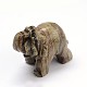 Elefante di pietre preziose decorazioni esposizione domestica G-A138-03-2