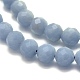 Chapelets de perles en angélite naturelle G-O171-08-5.5mm-3