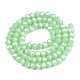 Electroplate Glass Beads Strands EGLA-A034-J1mm-A05-2