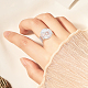 Kits para hacer anillos de dedo de joyería diy DIY-FH0001-24-3