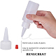 BENECREAT 20 Pack 2 Ounce(60ml) Plastic Squeeze Dispensing Bottles with Red Tip Caps - Good For Crafts DIY-BC0009-04-2