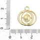 Подвески из сплава с микропаве из стразов FIND-K020-02G-3