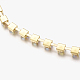 Brass Rhinestone Strass Chains CHC-S12-12C-3