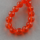 Chapelets de perles en verre transparent GLAA-R095-8mm-21-2