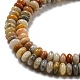 Chapelets de perles en agate fou naturel X-G-K343-C04-02-4