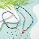 300 pièces 6 couleurs brins de perles de minerai naturel sunnyclue G-SC0001-37-4