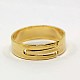 DIY Jewelry Adjustable Finger Rings Components Iron Ring Findings IFIN-M003-01G-NF-1