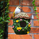 Смоляные подвесные птичьи гнезда BIRD-PW0001-071-4