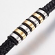 Braided Leather Cord Bracelets BJEW-H560-69-2