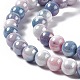 Fili di perle di vertro placcato X-GLAA-C023-01D-4