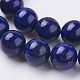 Chapelets de perles en lapis-lazuli naturel G-G087-12mm-3