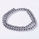 Magnetic Synthetic Hematite Beads Strands X-G-H1097-1-2
