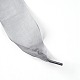 Lacets plats en mousseline de polyester transparent DIY-WH0265-04M-2