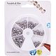 PandaHall Elite 60 pcs 304 Stainless Steel Lobster Claw Clasps for Jewelry Making Findings STAS-PH0012-01P-6
