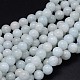 Round Natural Gread A Aquamarine Beads Strands G-P113-03-10mm-3