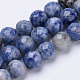 Natural Brazil Sodalite Beads Strands G-S281-10-10mm-1
