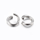 304 Stainless Steel Open Jump Rings X-STAS-H437-7x1mm-2