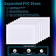 Benecreat geschäumte PVC-Formplatten DIY-BC0004-67B-4