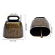 Retro Iron Bell Pendants IFIN-NB0001-28-5