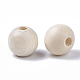 Perle di legno non finite naturali WOOD-S651-A10mm-LF-2