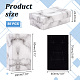 Scatole portaoggetti in cartone con stampa marmorizzata CON-WH0089-38-2