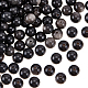 OLYCRAFT 132pcs Natural Silver Obsidian Beads Strands 8.5mm Natural Gemstone Loose Beads Round Glass Smooth Spacer Beads for DIY Earring Bracelet Necklace Jewelry Making G-OC0002-61B-1