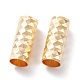 Perles tubulaires en laiton KK-Y003-70B-G-2