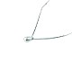 925 подвесные стерлингового серебра ожерелья NJEW-BB48071-A-1