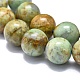 Brins de perles de chrysocolle et de lapis-lazuli lisses naturelles G-M353-A02-8mm-3