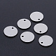 201 Stainless Steel Laser Cut Charms STAS-S105-T945-12-1