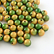 Perles acryliques laquées MACR-Q154-12mm-009-1