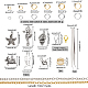 Kits de accessoires de bijoux sur le thème de l'océan bricolage DIY-PH0004-69-2