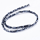 Electroplate Glass Beads Strands EGLA-D018-3x3mm-35-3