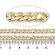 Rack Plating Brass Figaro Chains CHC-F018-09G-06-2