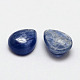 ティアドロップ天然藍晶石/藍晶石/ディセンカボション  9x7x3~4mm X-G-O145-01A-2