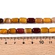 Природные mookaite бисер нитей G-G980-46B-5