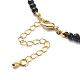 女性のための宝石とオパライトの天然真珠のビーズのネックレス  16.10インチ（40.9cm） NJEW-JN03976-6