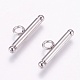 304 Stainless Steel Toggle Clasps STAS-E144-073P-3