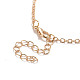Alliage multi image photo coeur médaillon pendentif collier pour les femmes NJEW-M191-02KCG-4