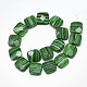Synthetic Malachite Beads Strands G-S357-D02-17-2