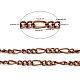 Cadenas hechas a mano de hierro cadenas figaro cadenas madre-hijo CHSM005Y-R-7