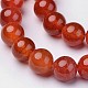 Chapelets de perles en agate naturelle craquelée G-D809-13-8mm-3