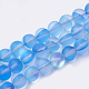 Synthetic Moonstone Beads Strands G-S283-10mm-10-1
