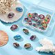 20pcs perles de coquille de cauris naturelles imprimées SHEL-YW0001-03C-5