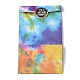 Pandahall Elite rectangle avec sac en papier kraft à motif tie-dye CARB-PH0002-07-6