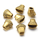 Style tibétain perles cônes X-TIBEB-A124175-AG-FF-1