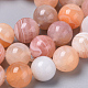 Chapelets de perles en agate naturelle du Botswana G-S150-44-6mm-2